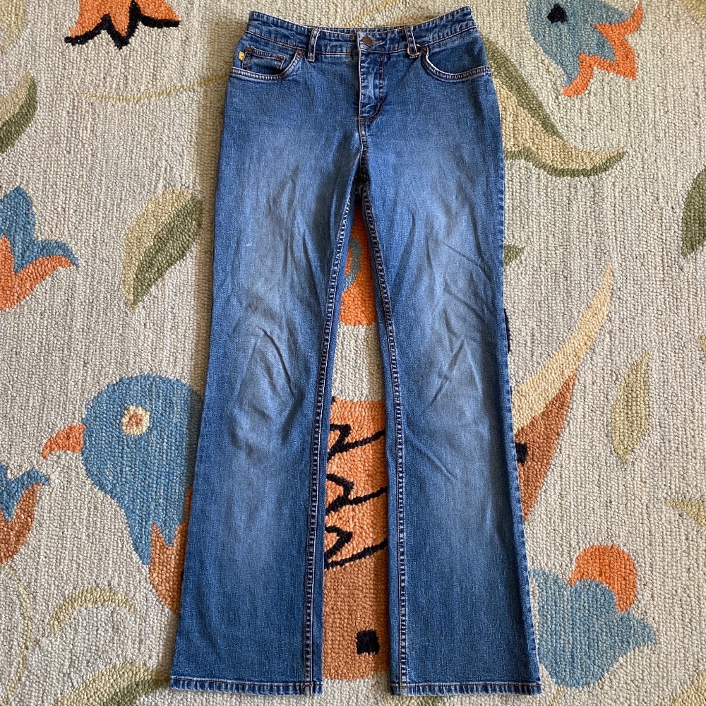 Louie I Anthro I Stretch Bootcut Jeans I ***FLAWED***